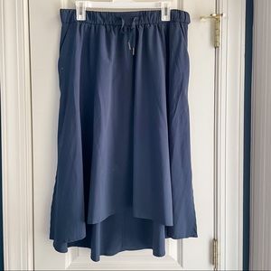 Lululemon Time to Flounce Skirt Size 10 Navy